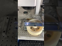 Equipamento de transportador Rolha de cabo com feixe ignífugo/retardante de chama e poleia de alumínio