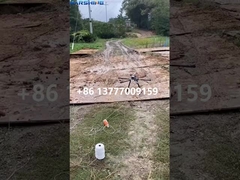 Drone de fixação de linhas de energia industrial de alta altitude com especificações de tamanho de transporte